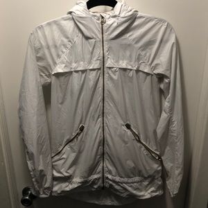 Women’s lululemon Hooded Rain Jacket Coat White